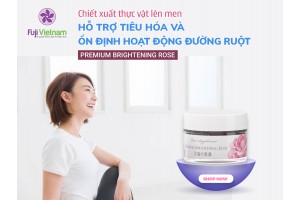 PREMIUM BRIGHTENING ROSE - THẢI ĐỘC TỐ VÀ HỖ TRỢ HỆ TIÊU HÓA